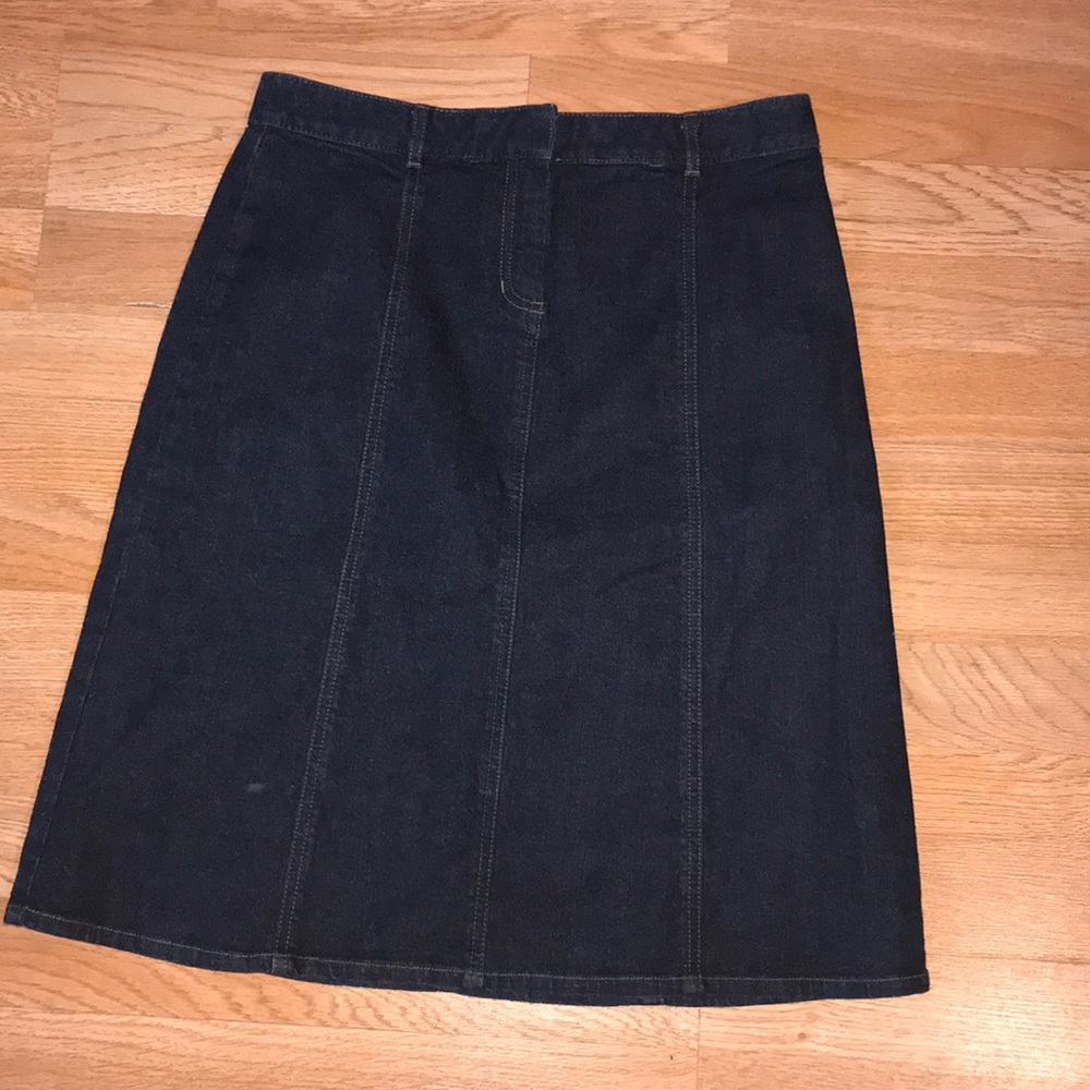 Denim Geoffrey Beene skirt